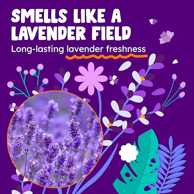 Originally Yellow Lavender Vinegar All Purpose Cleaning Spray | Distilled Cleaning Vinegar For Every Room In the House | Plant-Derived All Purpose Cleaner | Living Room, Bathroom, & Kitchen | 3 Pack