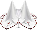 Large Microfiber Glass Polishing Cloth, Lint Streak Free Drying Towel 24x20 inch (2-Pack)