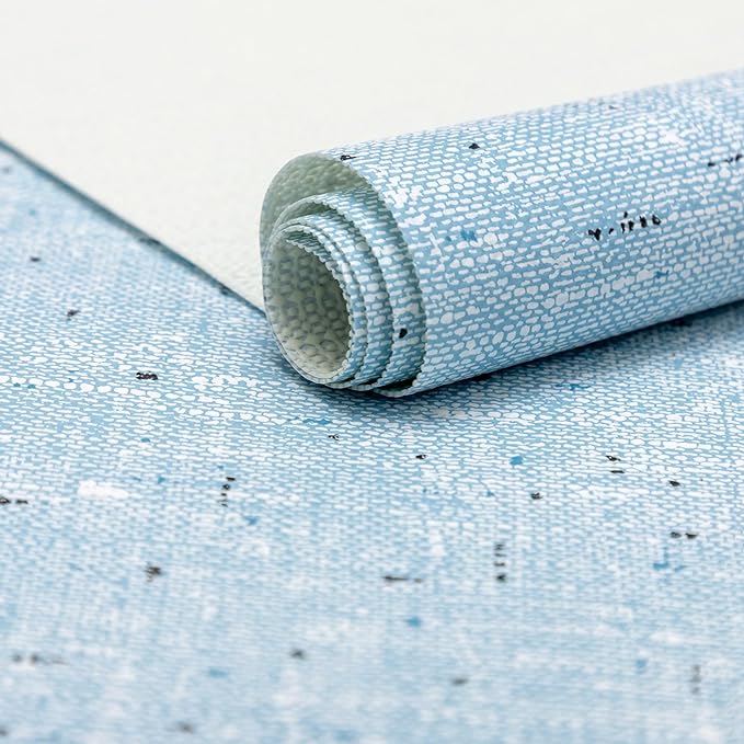 2 Rolls 12 x 120 Inch Shelf Liner for Kitchen Cabinets Non Adhesive Kitchen Drawer Liner, Waterproof Shelf Liner Durable Anti-Slip for Kitchen Cabinets Shelf Liner