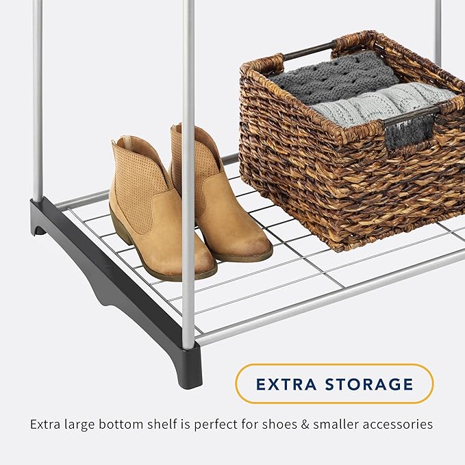 Whitmor Modern Industrial Wardrobe