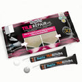 MagicEzy Tile RepairEzy (Light Gray/White Kit) - Porcelain Tile Repair Kit - Fix Cracked or Chipped Ceramic Tiles Fast - Thick Structural Repair Filler, Putty and Adhesive for Tiles