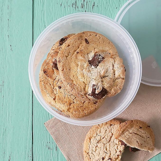 Karat [32oz - 240 ct] Clear PP Injection Molded Round Deli Containers with Lids (FP-IMDC32-PP)