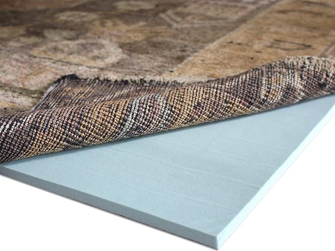RUGPADUSA - Cloud Comfort Memory Foam - 9'x13' - 7/16" Thick - Luxurious Cushioned Rug Pad - Water Resistant