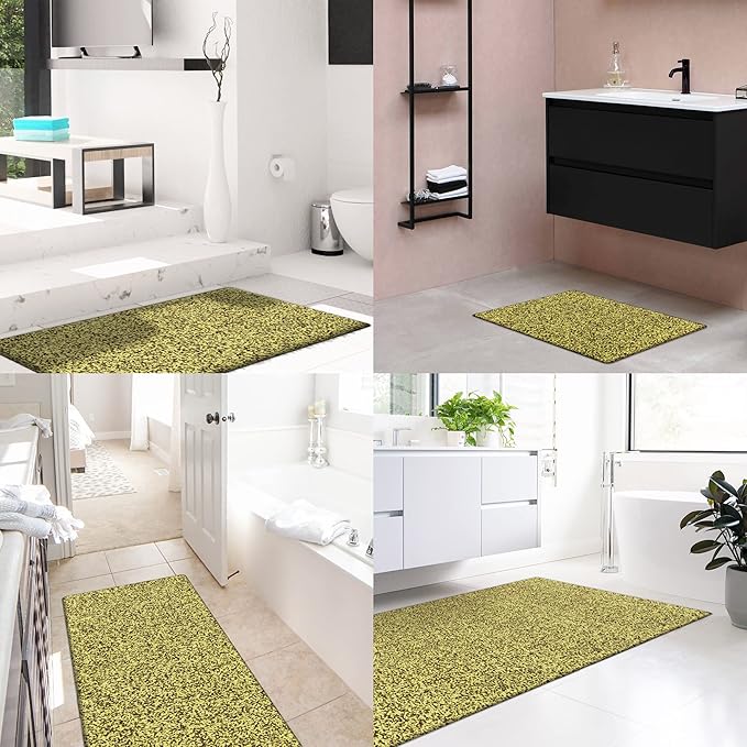 Premium Microfiber Indoor Door Mat – 24"x36" Washable Entry Mat, Non-Slip, Waterproof Backing, Super Absorbent, Low Profile Entryway Doormat for Indoor Entrance