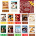 SCENTORINI Christmas Wax Melts, Wax Cubes Strong Scent 12 Pack, Scented Wax Melts, Long Lasting Soy Wax Melts for Warmer