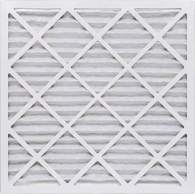 Aerostar 22x22x1 MERV 8, Pleated Air Filter, 22x22x1, Box of 6, Made in the USA