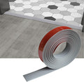 Floor/Door Flat Transition Strip & Self-Adhesive Vinyl Edge Trim - Laminate Gap Covering Joining Strip