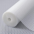 Shelf Liners for Kitchen Cabinets Refrigerator Liners Waterproof Kitchen Cupboard Liner Non-Slip Drawer Mats EVA Material Non Adhesive Fridge Liner for Shelves - Clear（17.5 x 236.2 Inches x 2 Rolls