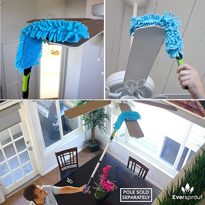 EVERSPROUT Fan Duster (12', 18', 24') (Attachment Only (No Pole))