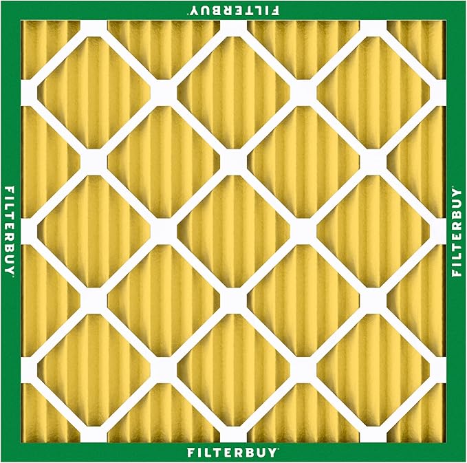 Filterbuy 11.25x11.25x1 Air Filter MERV 11 (MPR 1200) Allergen Defense Replacement (4-Pack), Electrostatic Pleated HVAC AC Furnace Filters, Made in USA (Actual Size: 11.25 x 11.25 x 0.75)