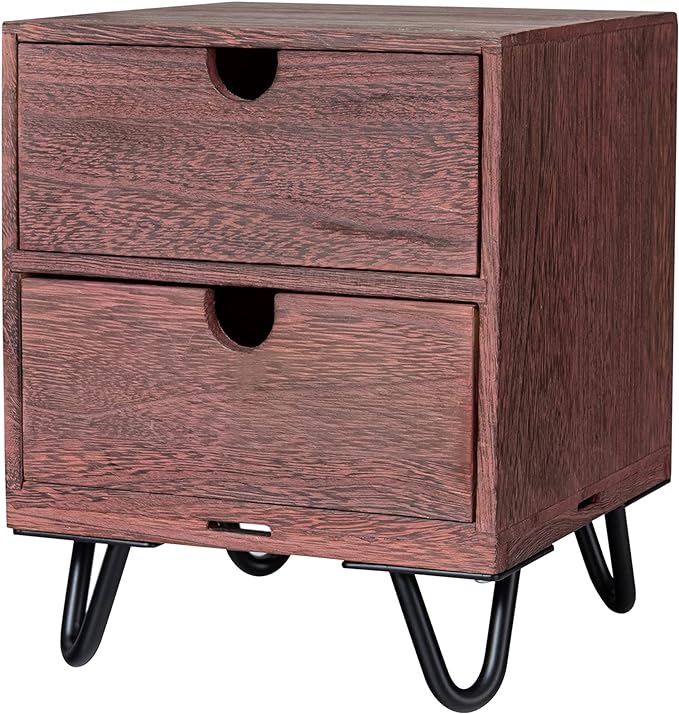 Hairpin Legs 2", DIY Furniture Legs are Great for Cabinets, Wardrobes, TV Cabinets, Drawers, Nightstands, Jewelry Boxes, Coffee Table Legs, and other Craft Projects. 2 inch Feet Black 4 Piece Set.