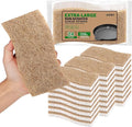 AIDEA XL Scrub Sponges Non-Scratch, 24Count, Large Natural Sponge for Non Stick Cookware, Sponges Kitchen, Cellulose Cleaning Sponge for Dishes, Kitchen, Bathroom, Household