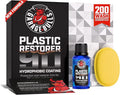 garage bulls Plastic Restorer for Cars - Hydrophobic Ceramic Coating - Ultimate Exterior & Interior Protection with Original Matte Finish