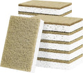 Natural Kitchen Sponges, 12 Pack Non-Scratch Sponge for Dishes, Biodegradable Scruber Sponges Kitchen for Cleaning, Household