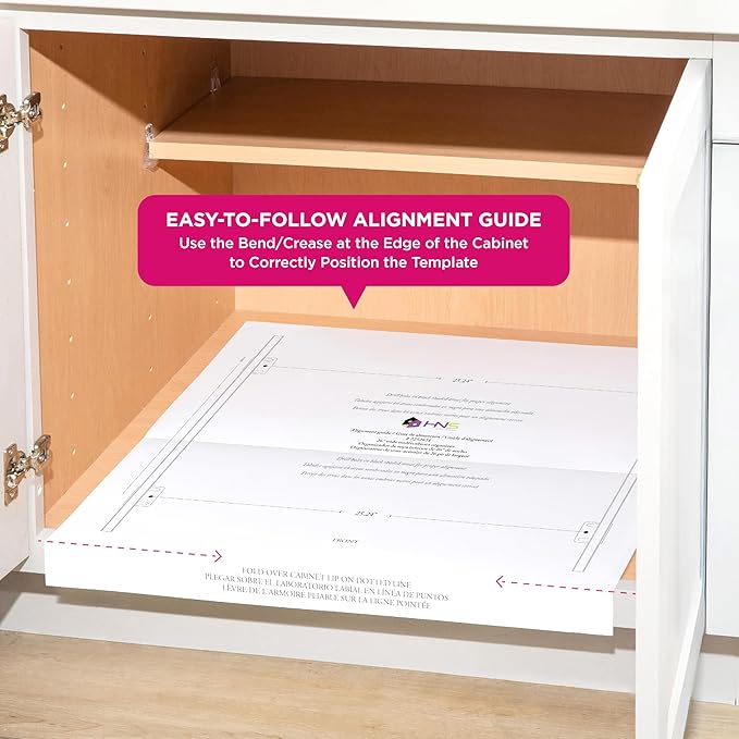 HOLDN’ STORAGE Heavy-Duty Premium Collection Pull Out Cabinet Organizer, Cabinet Drawer Slide Outs, Lifetime Limited Warranty - Basket Size 26" W x 21" D x 5" H, Anti-Rust Chrome Finish