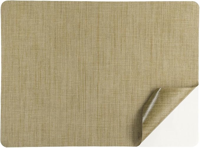 PATIKIL Linen Repair Patch, 8 x 11 Inch Self-Adhesive Linen Fabric Repair Patches for Sofa Couch Clothes Handbag Tents Car Seats Furniture, Khaki
