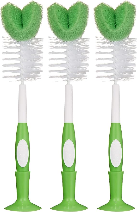 Amazon Brand - Mama Bear Bottle Brush (Pack of 36), White