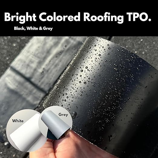HSS Sealant Tape with MicroSealant - Waterproof Commercial Roofing Tape for Roof and RV Repair - UV- & Weatherproof - Black - 2 inch x 25 feet
