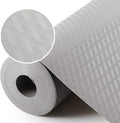 Light Gray Shelf Liners for Kitchen Cabinets Refrigerator Liners Waterproof & Oil-Proof Kitchen Cupboard Liner Drawer Mats EVA Material Non Adhesive Fridge Liner 17.5 x 236.2 Inches x 2 Rolls