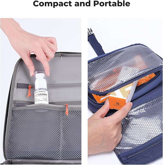 K&F CONCEPT Spray and Microfiber Lens Cleaner Care Kit, Non-Flammable Camera Lens Cleaner and Digital Sensor Cleaning Solution,for Coated Lenses, Binoculars, Scopes, Cameras, and Glasses