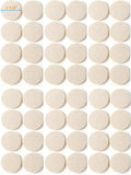 Furnigear Felt Furniture Pads for Hardwood Floors - Self Adhesive Chair Felt Pads, Floor Protector for Furniture Feet, Furniture Sliders Moving Furniture Smoothly - Anti Scratch 48 Pcs 1-1/2" Round