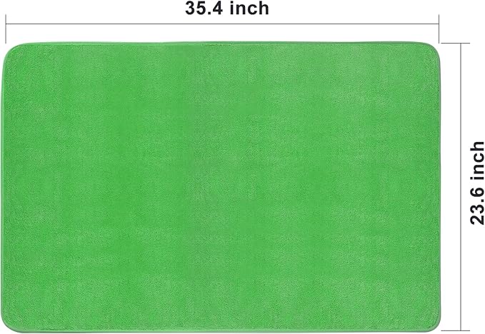 JOYMOOP Microfiber Towels for Cars, 35.4" x 23.6" Car Drying Towel, Green Reusable Car Towel, Quick Drying Car Microfiber Cleaning Cloth for RVs, SUVs, Trucks