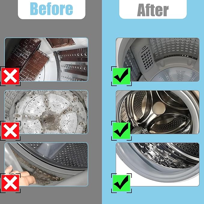 Washing Machine Cleaning Brush,Dryer Cleaning Brush,Crevice Brush for Bathroom, Shower & Kitchen - Scrub Brushes with Long Handle,Household Cleaning Tools Tile, Bathtub, Sink, Grout Cleaning Brushes