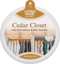 Citrus Magic For Closets Odor Absorbing Solid Air Freshener, Cedar Closet, 8-Ounce, Pack of 1 (616000000)