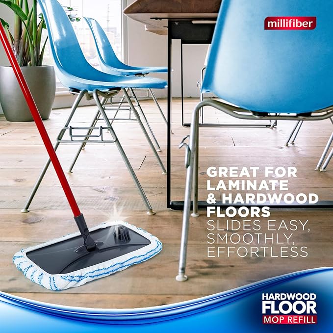 Microfiber Mop Refills 15x8 Inches, 6-Pack (Mop is Not Included)