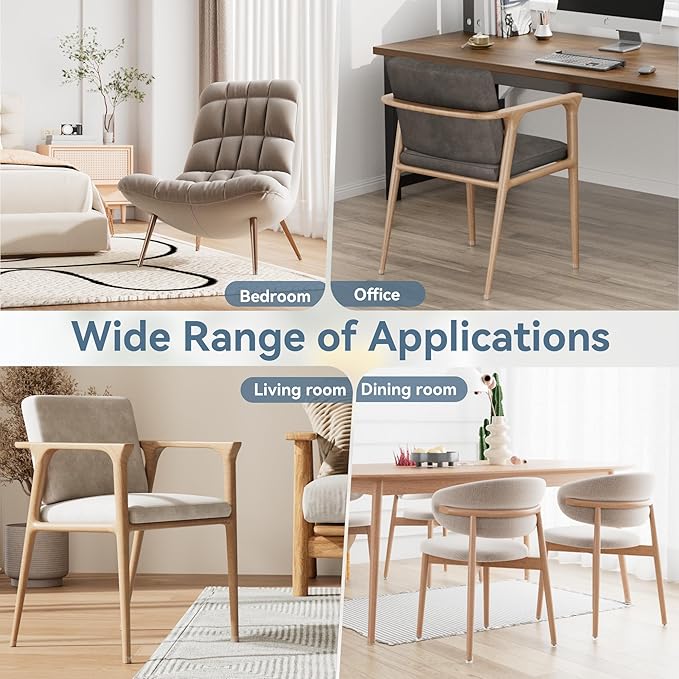 24PCS Silicone Chair Leg Floor Protectors for Hardwood Floors, Thicken Rubber Chair Leg Cap Covers, Non Slip Furniture Leg Pads to Protect Wood Tile Floors from Scratches and Reduce Noise