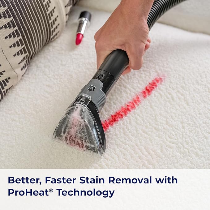 BISSELL Little Green ProHeat SmartMix, Portable Deep Cleaner, Self-Cleaning Tough Stain Tool and Specialized Pet Hair Removal Tool Included, 3935