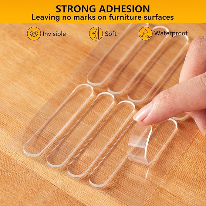 8pcs,Wall Bumpers,Furniture Bumpers,Door Stoppers,Silencing pad,Anti Collision Pad,Using for Refrigerator door,Entrance doors,Cabinet doors,Toilet covers,Table corners(S, 3.5*1cm(1.38*0.39in)