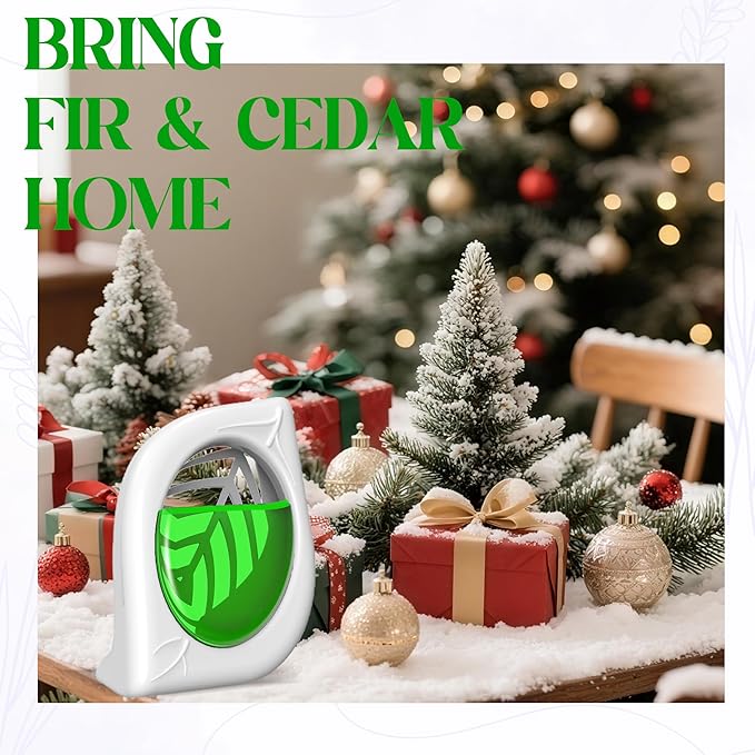 Air Freshener for Home, 4 Pack, Cedar, Odor Eliminator for Small Area Closets Bathroom Pets Strong Odor, Up to 120 Days