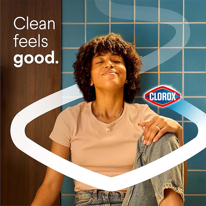 CLOROX Scentiva ToiletWand Toilet Cleaner Refills, Toilet brush, Coconut and Waterlily, 10 Count