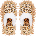 Microfiber Mop Slippers House Floor Dusting Slippers for Kitchen Office (Women 7-9/Men 5-7)