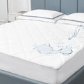 Sunflower Quilted Full Mattress Protector, Mattress Pad Full, Cotton Mattress Cover Waterproof, 18-22" Extra Deep Pocket Thin Version, Hypoallergenic Soft Durable