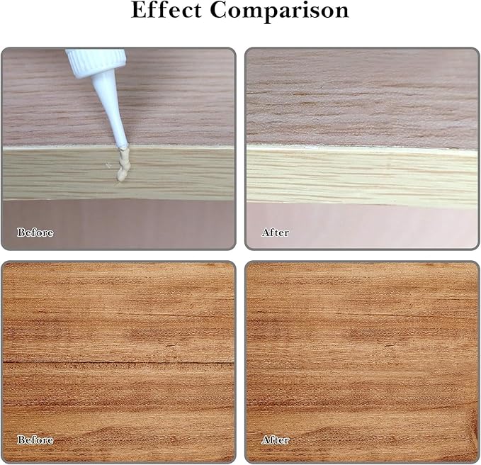 SEISSO Furniture Repair Kit, 12 Colors Wood Touch up Paint, Wood Stain, Wood Filles, Wood Paint Restore Any Wooden Floors, Cabinet, Tables, Carpenters, fix furniture Scratches, Cracks, Hole