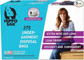 Hippo Sak Incontinence Undergarment Disposal Bags (375 Count)