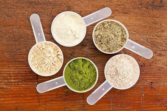 23 mL Plastic Measuring Packaging Scoop (= 23 cc/ = 4.7 teaspoon/ = 1.5 Tablespoon/ = 0.78 fl oz), Short Handle - to Measure and Dispense Spices, Granules, Powders, for Seeds Packing (10 scoops)