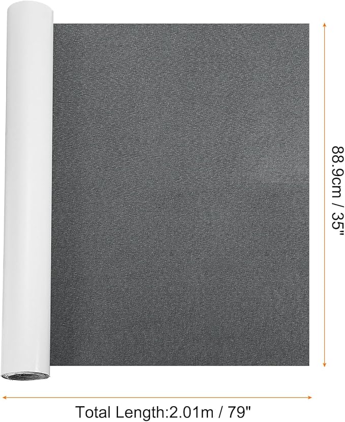 Repair Patches Repair Tape Self-Adhesive DIY Repair Patch Linen Gear Patch for Sofa, Furniture, Chair, Clothing,Tents,35x79 Inch,Deep Grey
