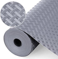 Shelf Liners, Non-Adhesive Drawer Liner, Waterproof & Oil-Proof Kitchen Cabinet Cupboard Liner Plastic EVA Material BPA Free Fridge Liner Mats Paper Protector for Shelves (Grey/24in x 240in)