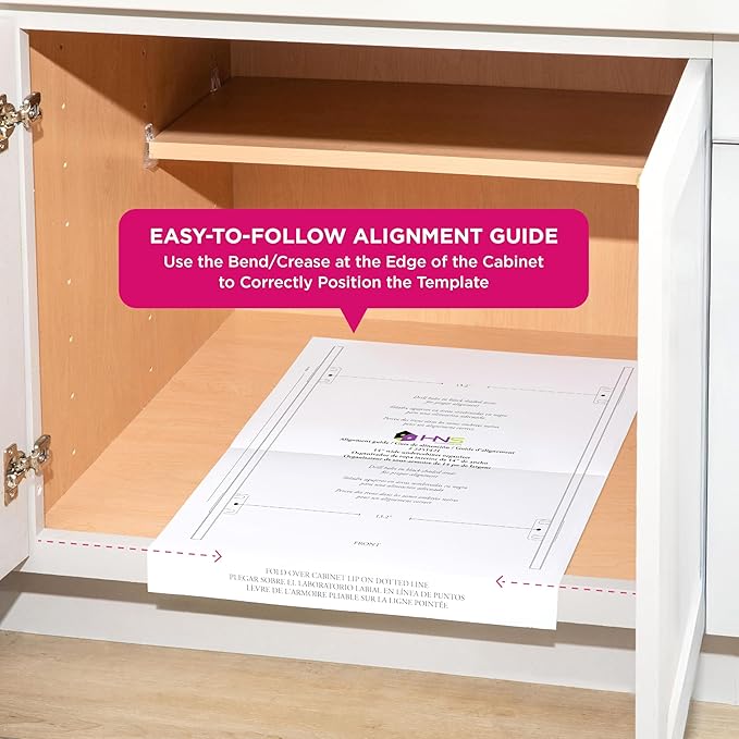 HOLDN’ STORAGE Heavy-Duty Premium Collection Pull Out Cabinet Organizer, Cabinet Drawer Slide Outs, Lifetime Limited Warranty - Basket Size 14" W x 21" D x 5" H, Anti-Rust Chrome Finish