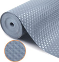 Shelf Liners for Kitchen Cabinets Non Adhesive Drawer Liner EVA Material Cupboard Mat Waterproof Refrigerator Mats Washable Fridge Liner for Cupboard and Desks Shelf Liner 23.6 x 236.2 Inches