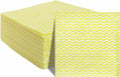 JEBBLAS Handi Wipes Reusable Cloths Dry Cleaning Cloths Dish Towel Dish Cloths Handy Cleaning Wipes,Pack of 50, Yellow