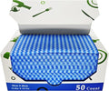 Multi-Use Reusable Cloths - Heavy Duty Wipes for Kitchen, Bathroom & Car (50 Count (Pack of 1))