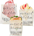 Compostable Food Storage Bags 110 Count, Extra Thick and Reusable, Eco-Friendly, Certified US BPI ASTM D6400 Europe OK Compost, Variety Pack for 50 Sandwich, 30 Quart, 30 Gallon