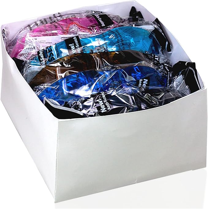 SAFE HANDLER Hyline Anti-Fog Color Safety Glasses Variety, Impact Resistant, Polycarbonate, Anti-Scratch