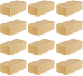 Tessco for you 12 Pcs Reusable Soot Eraser Sponge for Dry Cleaning - Effective Soot Remover for Pet Hair, Dust, and Dirt on Painted Walls, Books, and Car Interiors