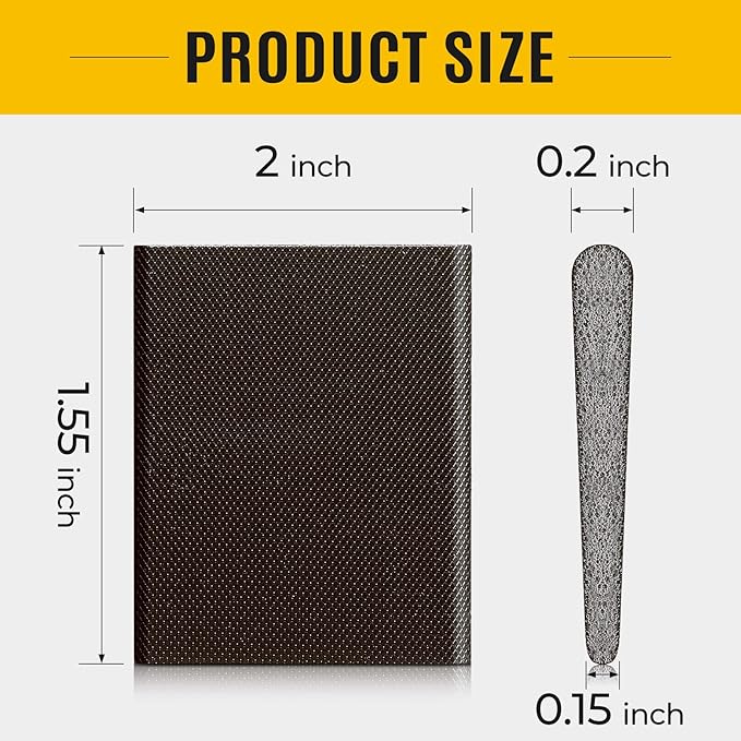 Zonon 16 Pieces Door Corner Seal Weatherstripping Exterior Door Frame Seal Draft Stopper Adhesive Corner Pads for Weather Stripping and Draft Protection (White,Brown)