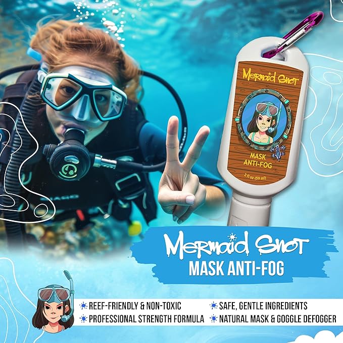Neutripure Mermaid Snot Anti Fog Gel for Scuba Diving - Guen